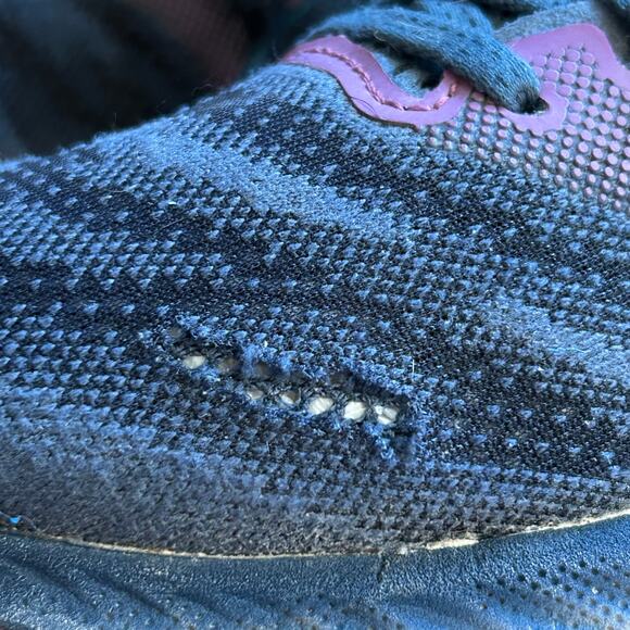 Asics Gel Nimbus 23 Womens Size 9.5 Blue Pink Comfort Running Shoes Sneakers - Picture 6 of 8